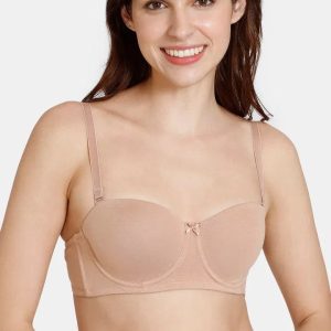 Basics-Padded-Wired-Medium-Coverage-Strapless-Bra