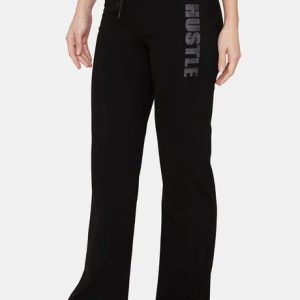 High Rise Relaxed Straight Fit Pants