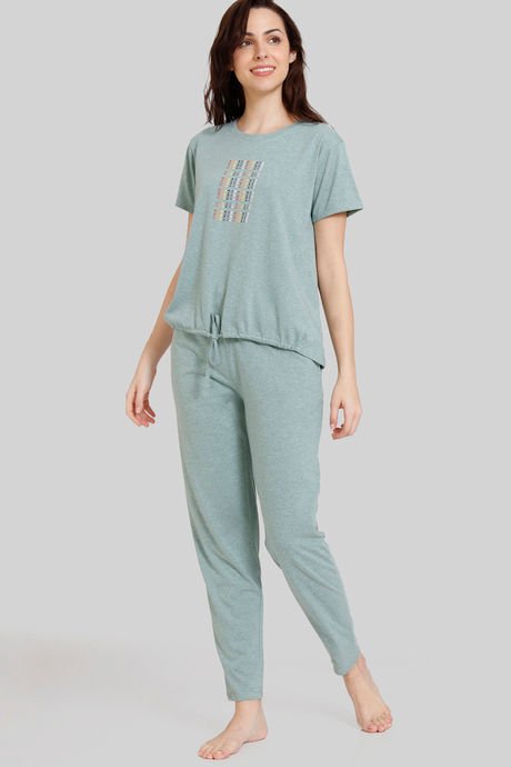 Pet Puzzle Knit Cotton Pyjama Set