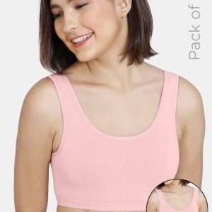 girls-double-layered-non-wired-full-coverage-slip-on-beginner-bra-pack-of-2-pink-pink
