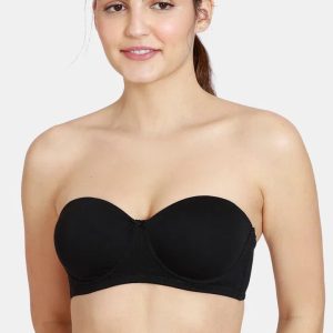 Padded Wired 3/4th Coverage Strapless Bra