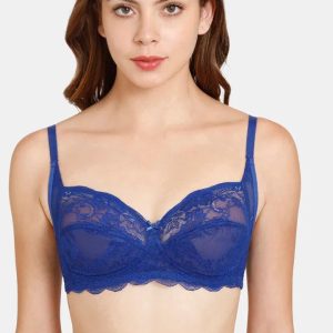 single-layered-non-wired-3-4th-coverage-lace-bra-sodalite-blue